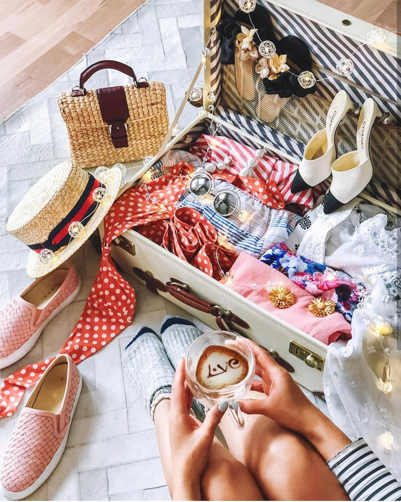 My packing would not be complete without Mini VIPHA wicker bag