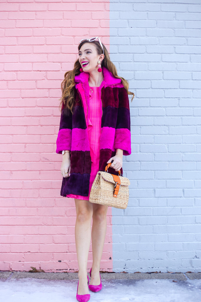 No matter how you feel, get up,dress up and never give up...Mini VIPHA wicker bag