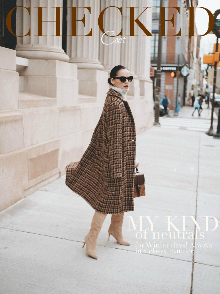 CHECKED COAT