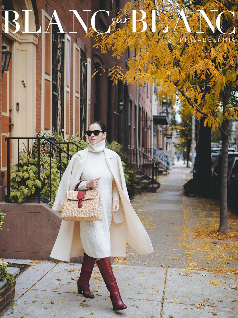 BLANC sur BLANC - VIPHA wicker handbag