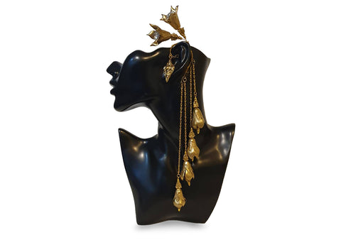 JAPANESE CLAY ORNAMENT (EARINGS)