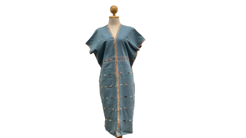 Blue Karen’s dress