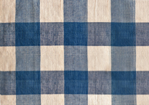 Loincloth Indigo dye & White