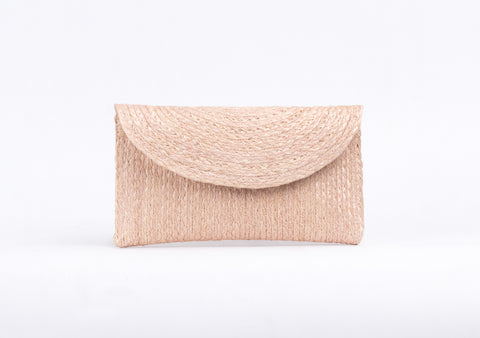 Bangkok Craft - Sisal Mini Clutch Bag (blonde)