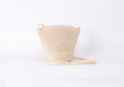 Bangkok Craft - Sisal Shoulder Bag (White)