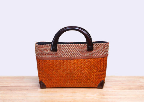 Boonyawee - Bamboo Tote Bag (Tiger)