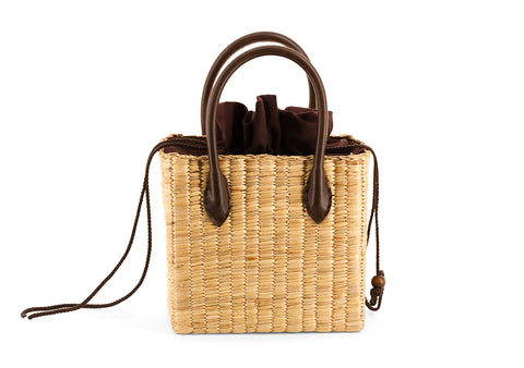 Straw Box Bag