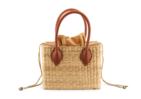 Straw Box Bag