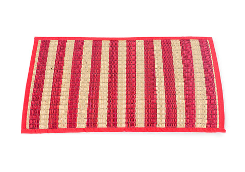 Large Red Plate Mat