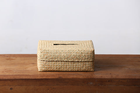 Seagrass Tissue Box Cover