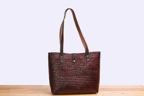 Woven Seagrass tote bag