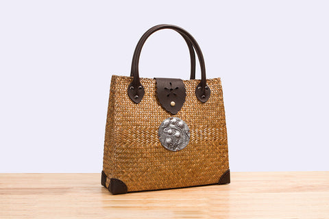 Woven Seagrass shoulder bag