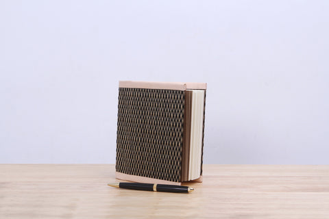 Wang Suan Ban Kaew - Thai sedge woven notebook